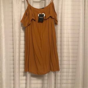 Mini off shoulder dress